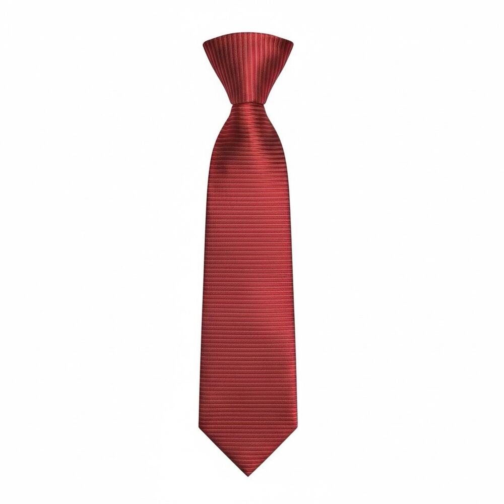 NWT Miele Red Striped Silk Tie Handmade Italy Designer Classic Business Luxury
